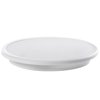 Quickway Imports Round LED Ceiling Light Fixture Flush Mount Lighting, 6500K 30,000 Hour Lifetime 15 in. White 36W QI004034.L.WT